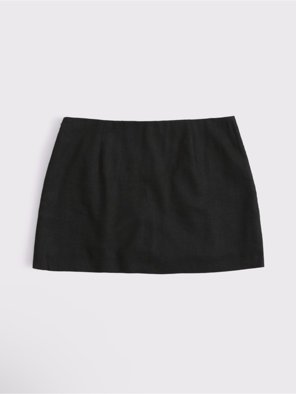 A&F Mid Rise Linen-Blend Mini Skort